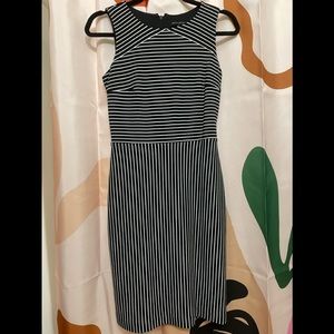 Banana Republic | B&W striped dress